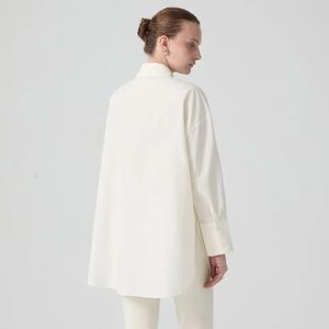 NWT TOUCHE PRIVE Brand Cream Button-Up Shirt